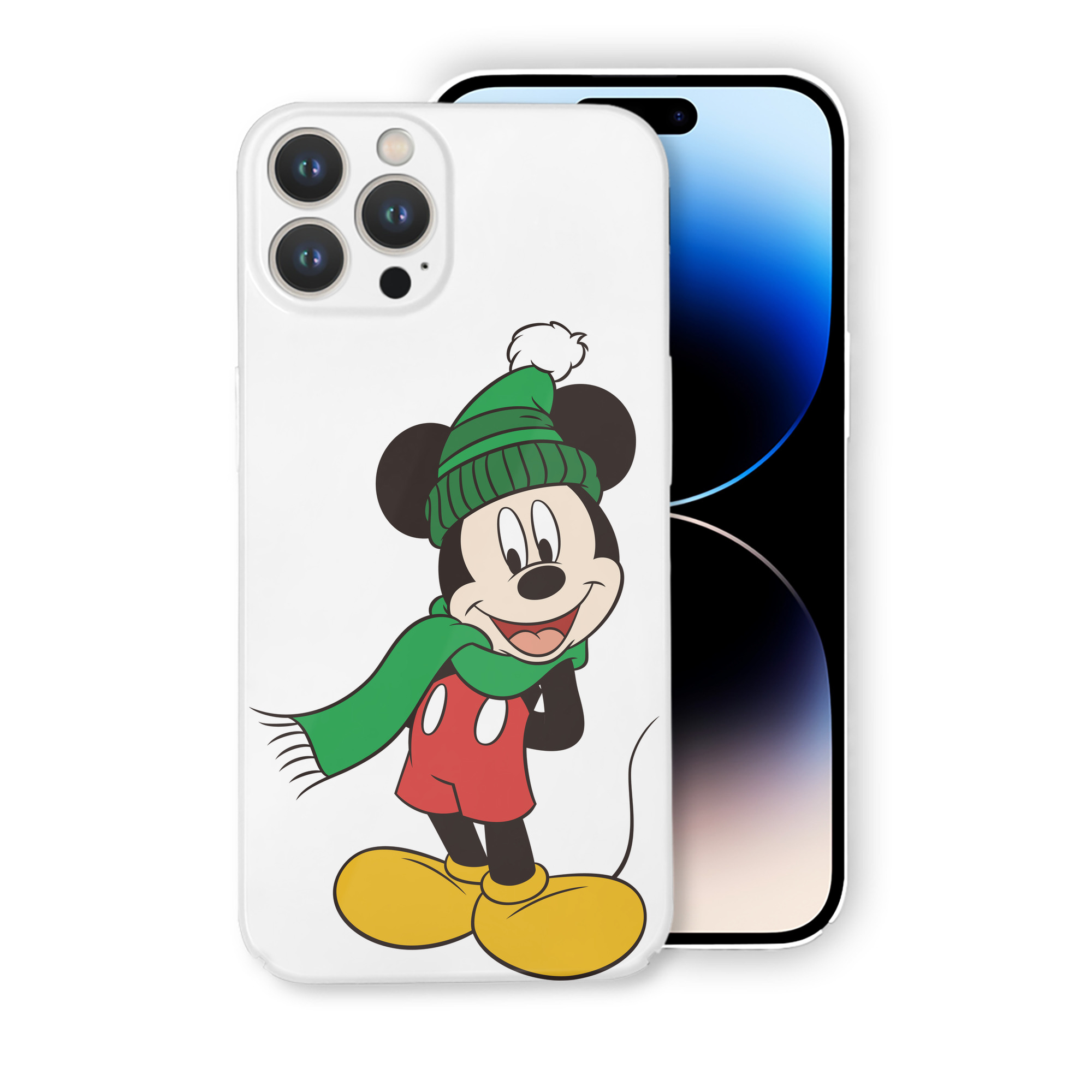 （画像用） ミッキーマウス Mickey Mouse 【iPhone 14シリーズ対応】ハードケース